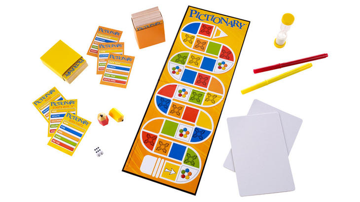 Schnell zeichnen, noch schneller erraten! Das Pictionary Spiel von Mattel