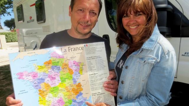 Marion tut sich schwer mit dem Camping in Frankreich Marion tut sich schwer mit dem Camping in Frankreich
