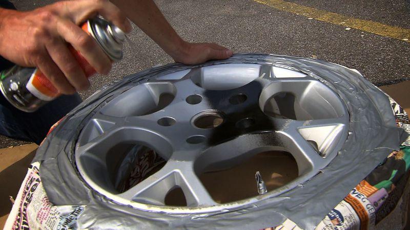 Sprühfolie für die Felgen auto mobil sprüht Folie