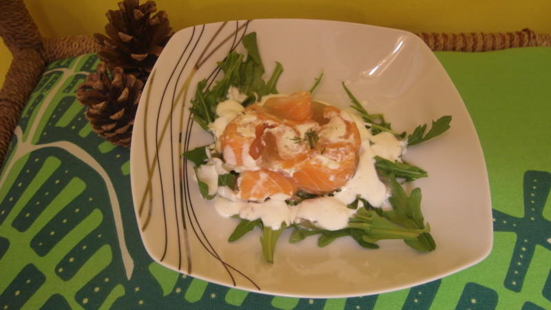 Doreen serviert als Vorspeise "Dori's Glücksburger Weihnachtserinnerung" Doreens Vorspeise bei "Das perfekte Dinner": Dori's Glücksburger Weihnachtserinnerung