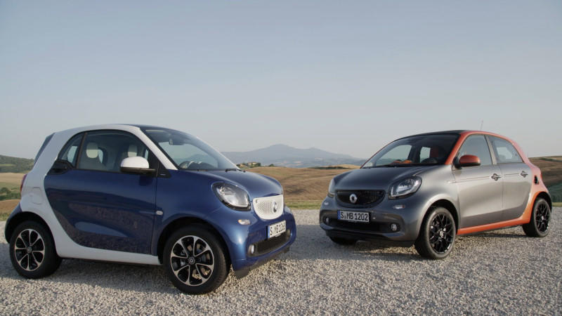 Smartes Duo: Fortwo und Forfour Smartes Duo: Fortwo und Forfour
