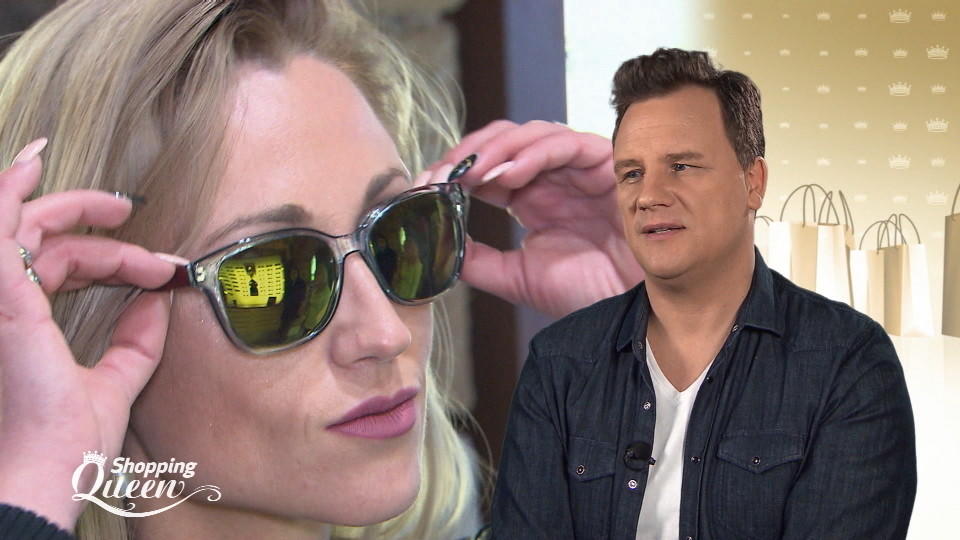 Shopping Queen: Tanja sucht eine aufregende Sonnenbrille "Shopping Queen"-Kandidatin Tanja