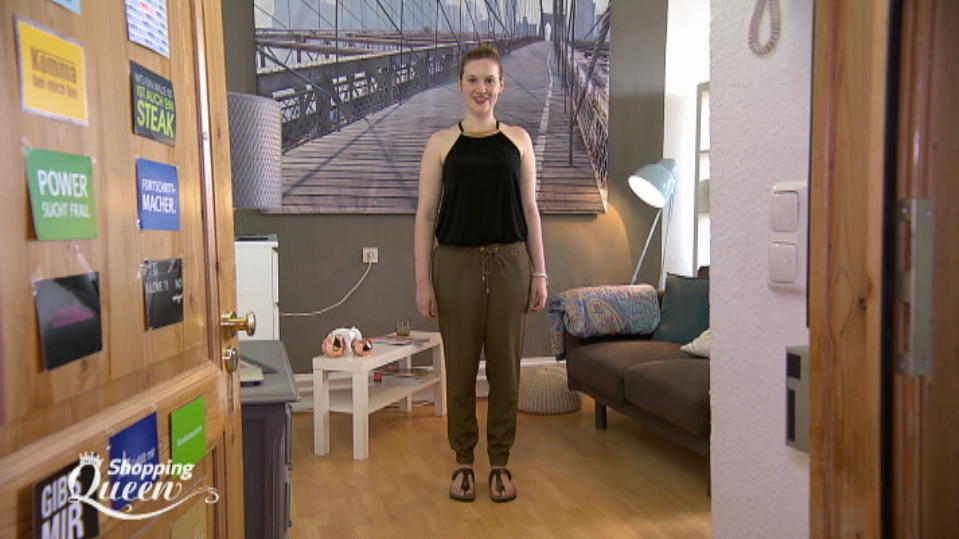 Shopping Queen: Leonie aus Aachen im Style-Check "Shopping Queen"-Kandidatin Leonie liebt die Mode
