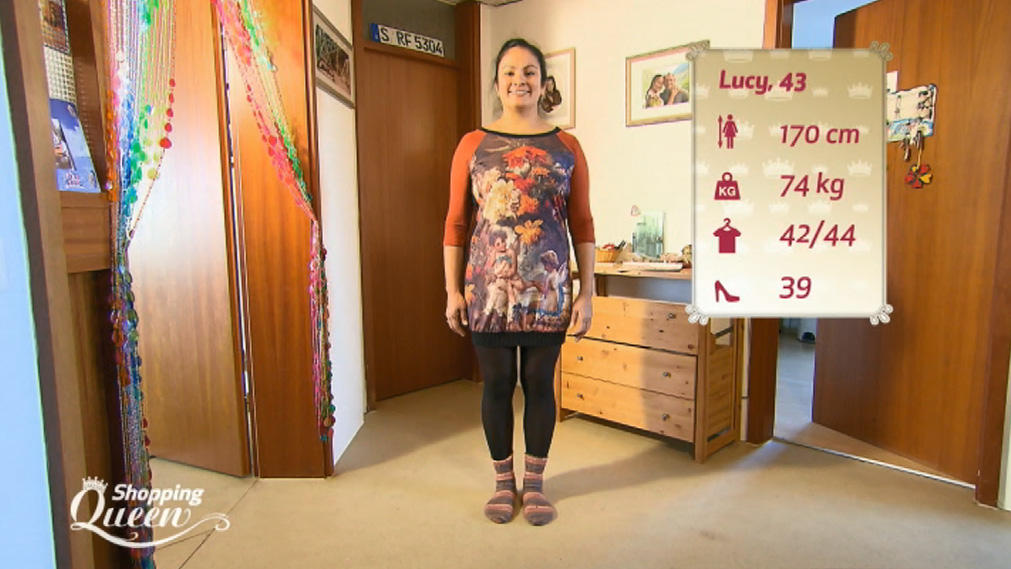 Shopping Queen: Lucy aus Stuttgart im Style-Check Lucy stellt sich dem Style-Check.