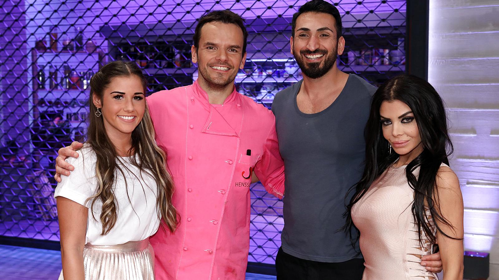 Grill den Henssler 2017: Kader Loth, Sarah Lombardi und Mustafa Alin fordern Steffen Henssler beim Staffelstart heraus In der ersten Folge der achten Staffel "Grill den Henssler" treten Sarah Lombardi, Mustafa Alin und Kader Loth gegen Steffen Henssler an.