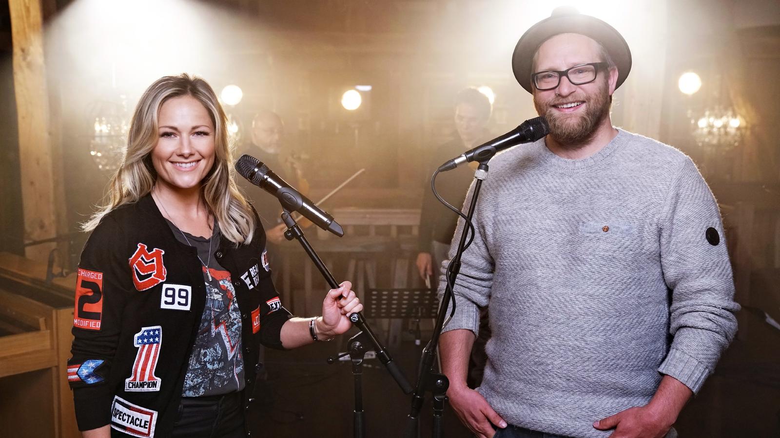 Meylensteine 2017: Gregor Meyle trifft Helene Fischer Helene Fischer und Gregor Meyle