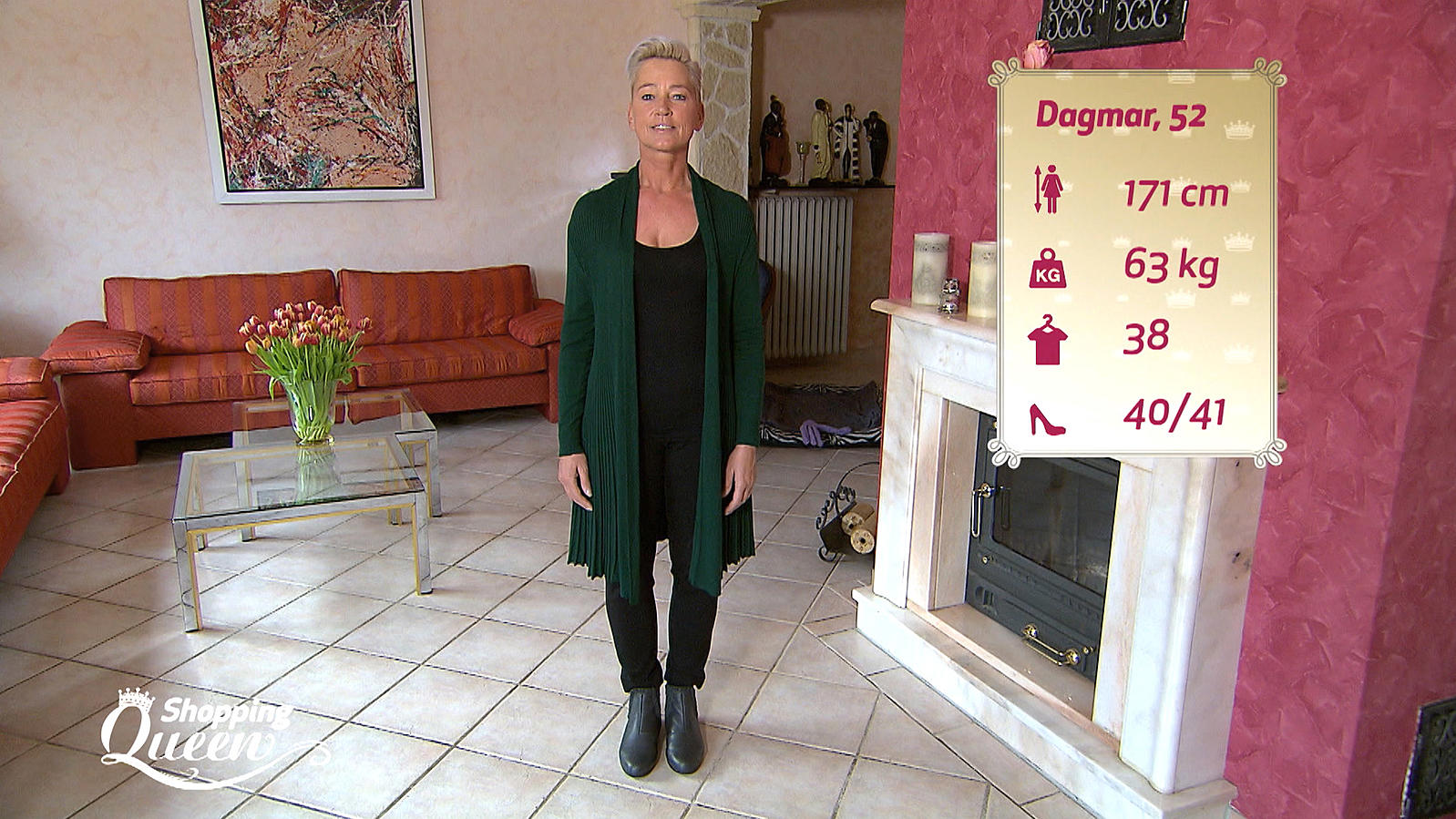 Shopping Queen: Dagmar aus Düsseldorf im Style-Check Dagmar stellt sich dem Style-Check von Guido Maria Kretschmer.