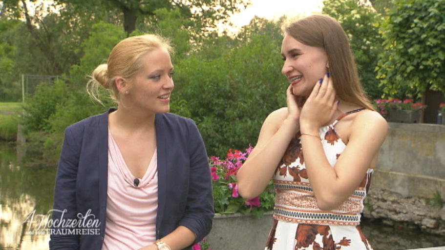 4 Hochzeiten und eine Traumreise: Zwei Gewinner-Paare, aber nur eine Traumreise Rebecca und Rita sollen bestimmen, welches Paar in den Traumurlaub fliegen darf.