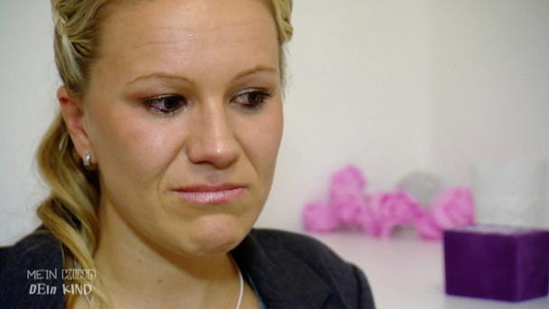 Mutter Saskia ist den Tränen nah Mutter Saskia ist den Tränen nah