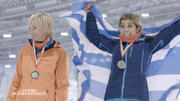 Panagiota triumphiert souverän über Heike Drechsler Panagiota triumphiert souverän über Heike Drechsler