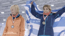 Panagiota triumphiert souverän über Heike Drechsler Panagiota triumphiert souverän über Heike Drechsler