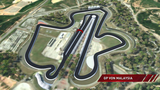 Malaysia-GP im Birdview: Mit Highspeed durch die Sauna Malaysia-GP im Birdview: Mit Highspeed durch die Sauna