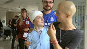 Backstage: Hugo wacht auf Backstage: Hugo wacht auf