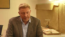 Backstage: Boris Becker schaut besorgt in die Zukunft Backstage: Boris Becker schaut besorgt in die Zukunft