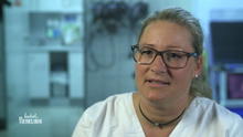 Uta Rönneburg diagnostiziert einen Thorax-Erguss Uta Rönneburg diagnostiziert einen Thorax-Erguss